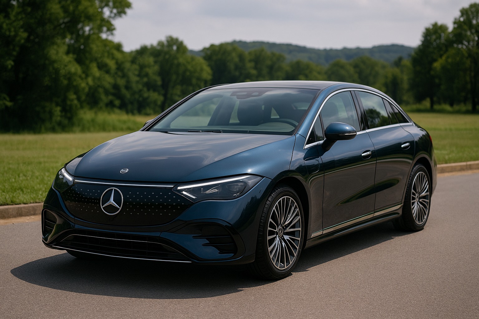 Mercedes-Benz EQE: The All-Electric Luxury Sedan